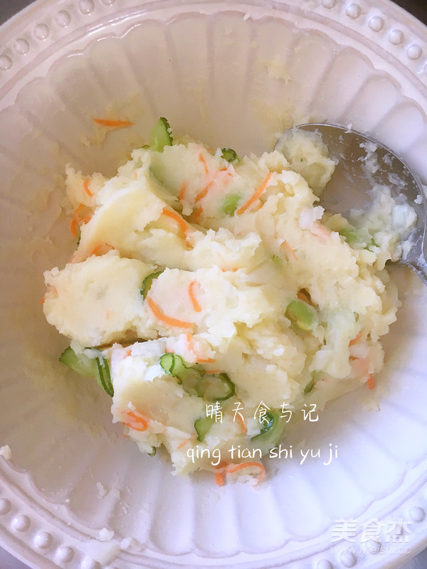 Extremely Fragrant Mashed Potatoes with Parmesan Cheese! recipe