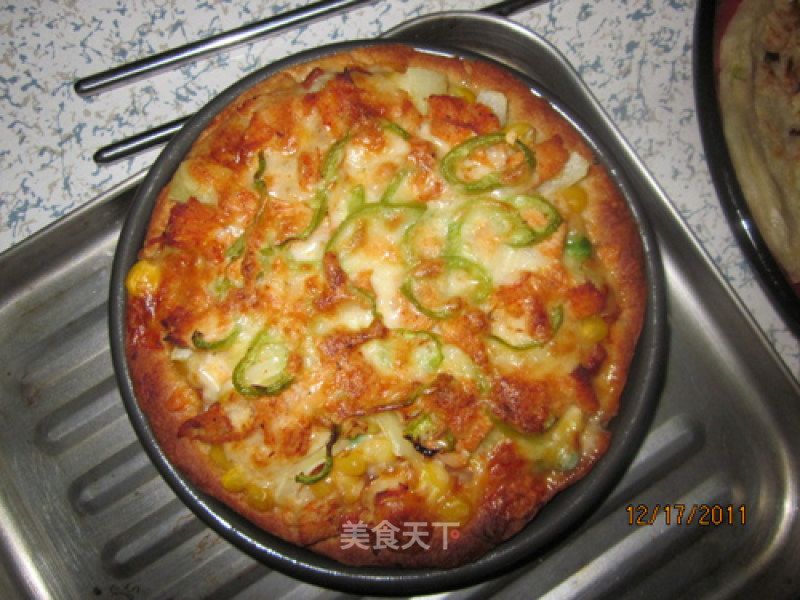 Orleans Chicken Pizza recipe