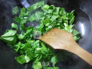 Tian Choi Soup Rice recipe