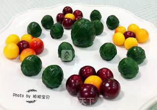 Autumn Spinach Play Beads recipe