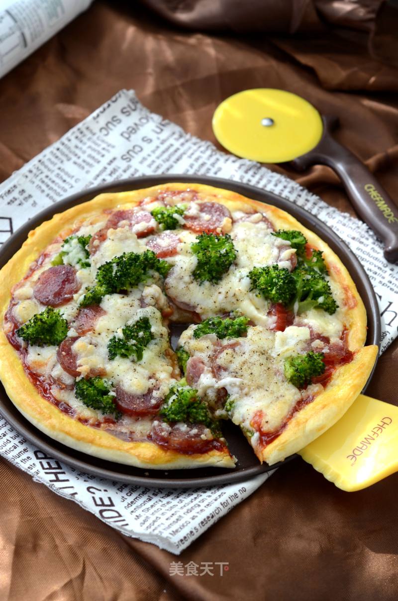 Sausage Pizza recipe