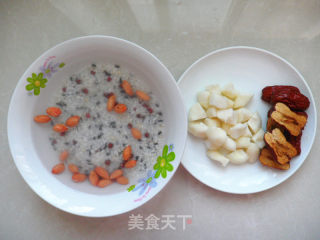 Water Chestnuts and Red Dates Porridge recipe