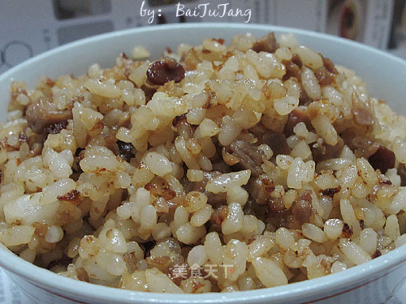 Super Fragrant Duck Fried Rice recipe