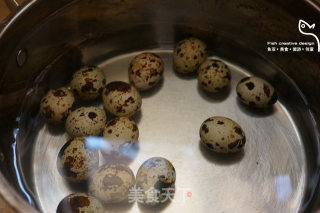 Osmanthus Fermented Bean Curd with Quail Eggs recipe