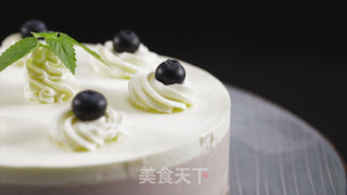 Blueberry Yakult Mousse recipe