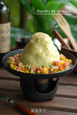 Lava Mashed Potatoes recipe