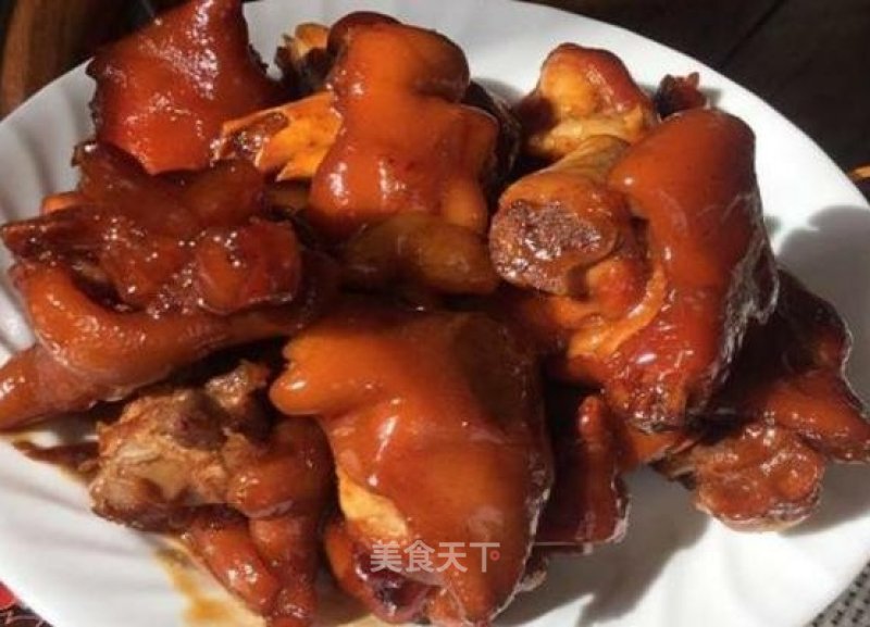 Braised Pork Feet recipe