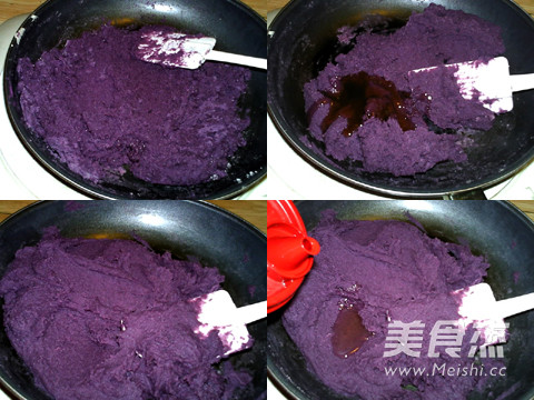 Purple Sweet Bean Paste recipe