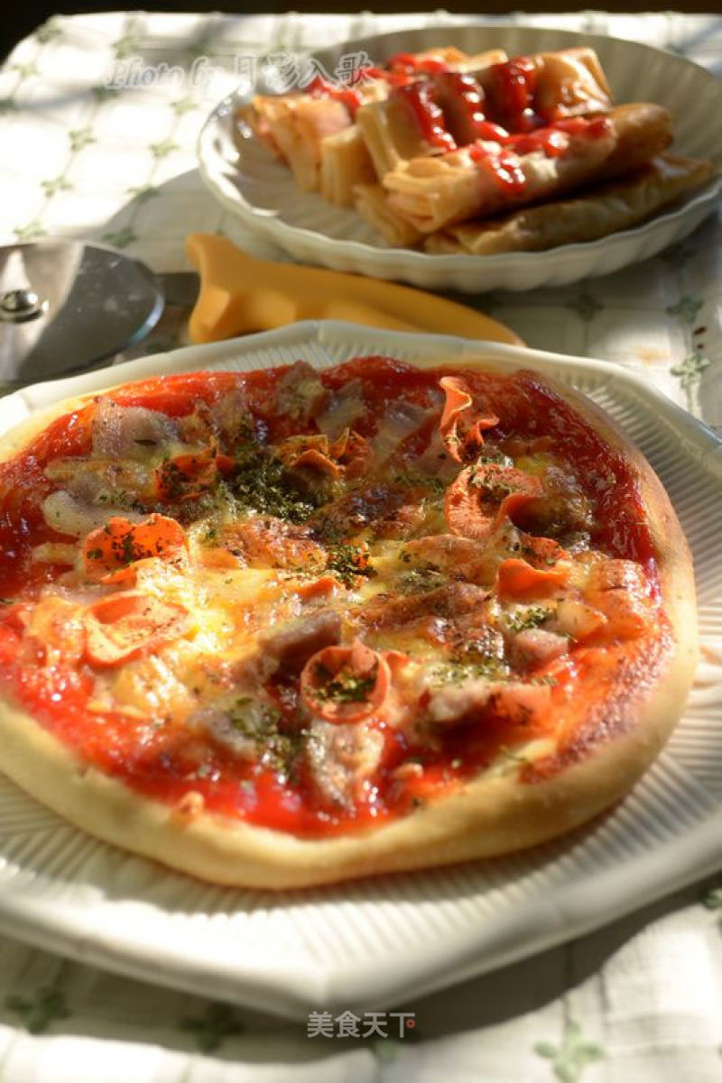 【heinz Tomato Sauce】----bacon Carrot Pizza recipe