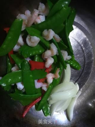 Shrimp Snow Peas recipe