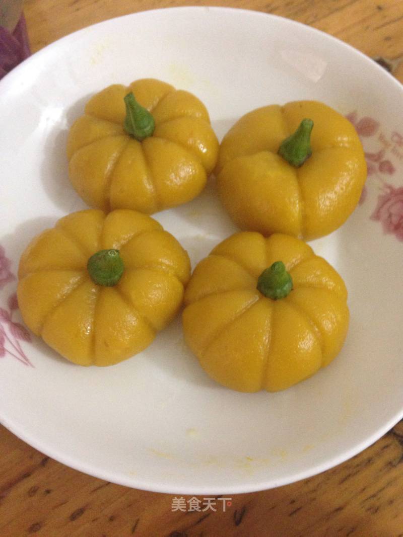 Steamed Pumpkin Pie recipe