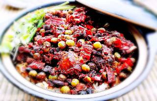 Claypot Rice with Pork Ribs in Black Bean Sauce recipe