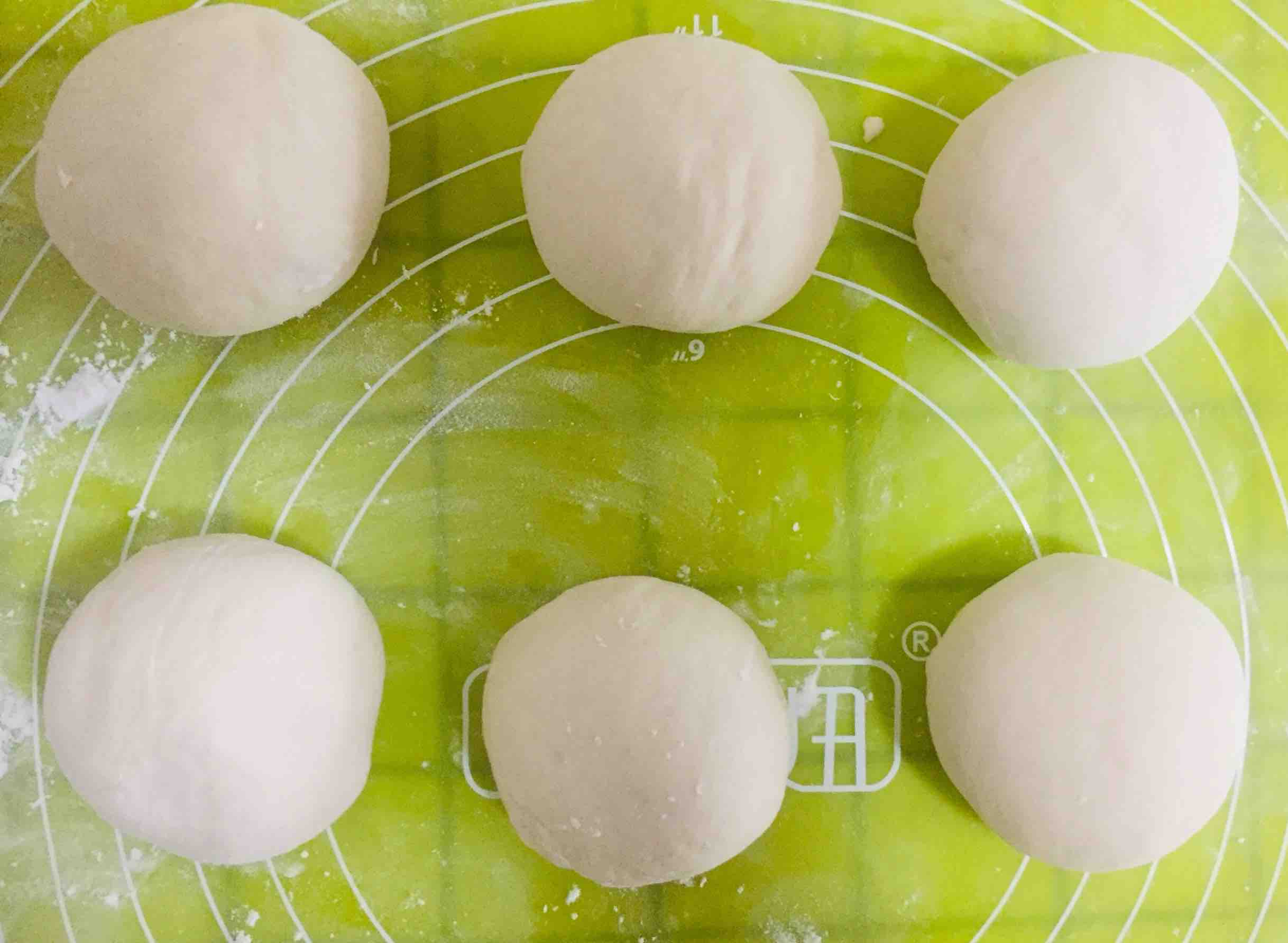 Steamed Buns with Dried Plums and Vegetables recipe