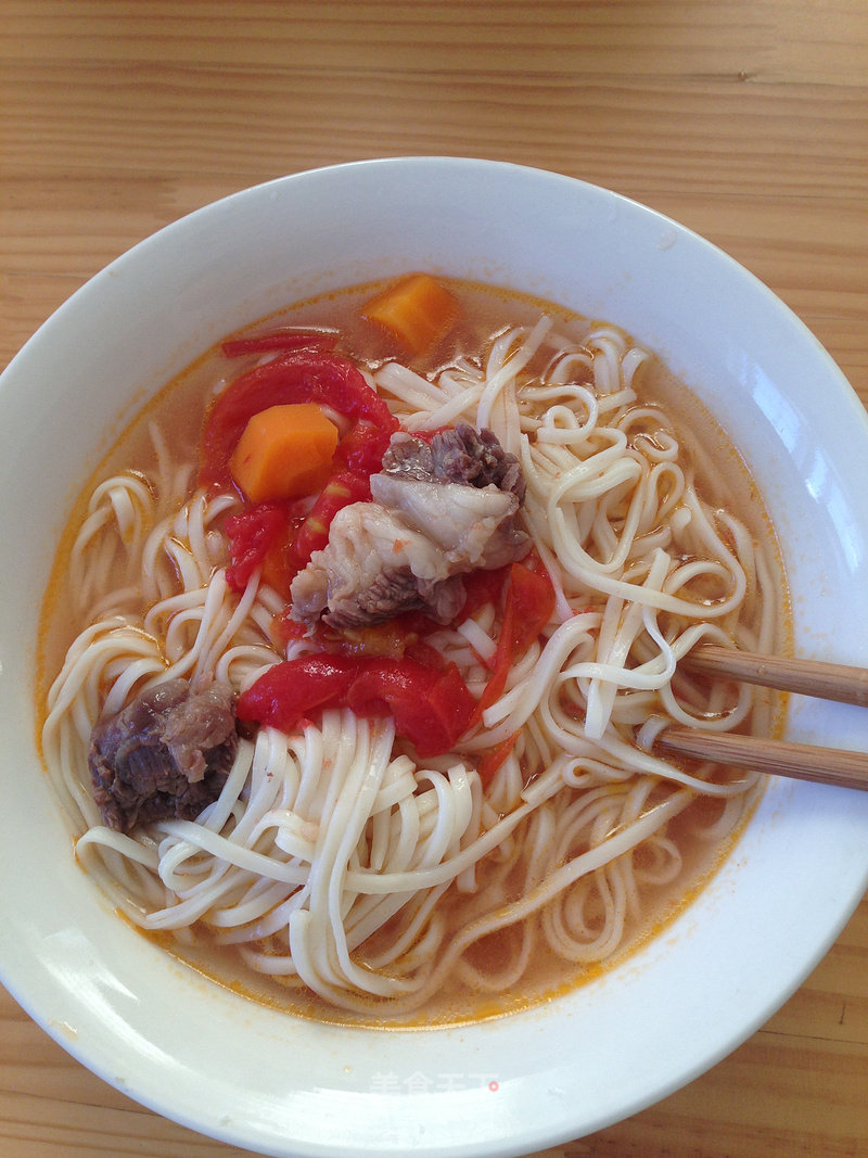 Tomato Beef Brisket Noodle