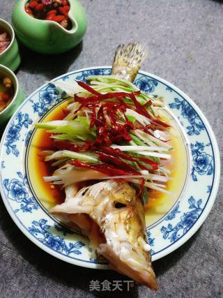 Steamed Mandarin Fish recipe