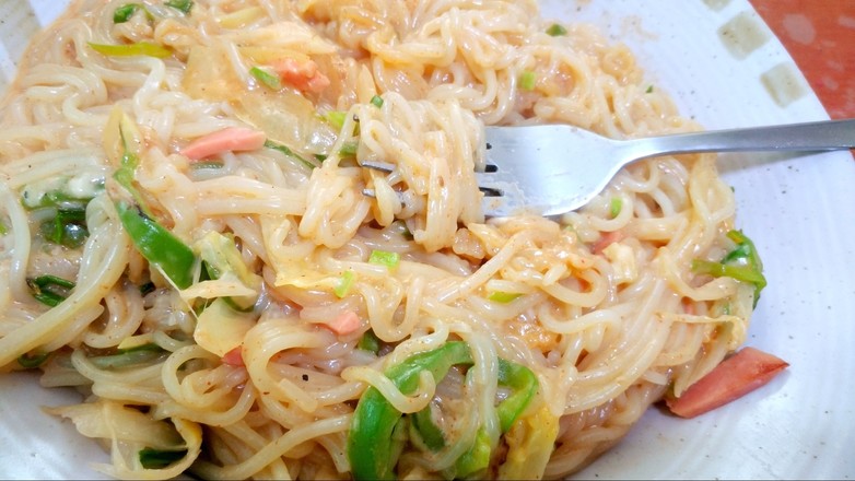 Milk Cheese Cold Noodles recipe