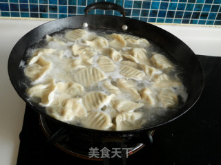 Cucumber Pork Fungus Dumplings recipe