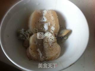 Steamed Scallops with Garlic Vermicelli recipe