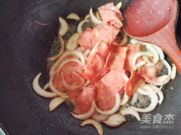 Fried Udon Noodles recipe