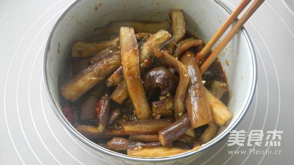 Steamed Eggplant with Garlic recipe