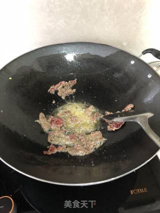 Cantonese Style Dry Fried Beef recipe