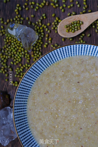 Iced Mung Bean Paste recipe