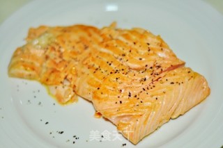 Fried Salmon with Lemon recipe