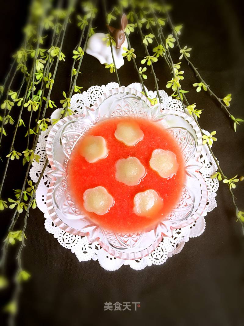 Mung Bean Ice Flower recipe