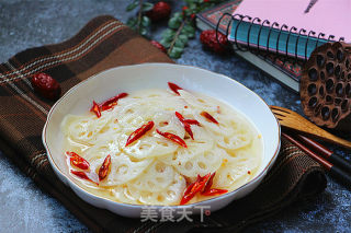 Sweet and Sour Lotus Root Slices recipe