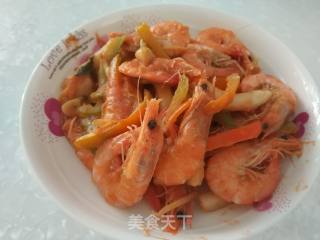 Sweet and Sour Pink Shrimp recipe