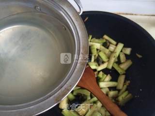 Loofah Preserved Egg Tofu Soup recipe