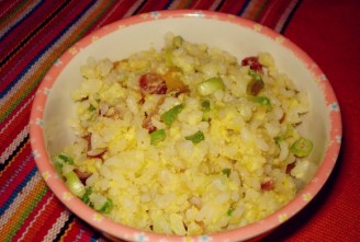 Golden Egg Fried Rice recipe