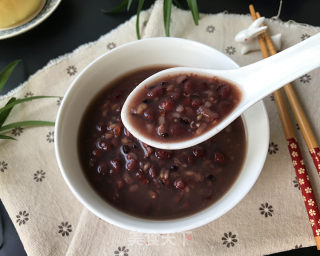 Red Bean and Brown Rice Porridge recipe