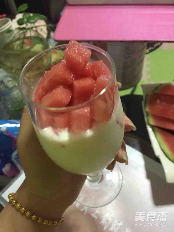 Yogurt Watermelon recipe