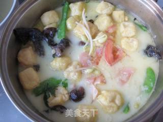 [winter Healthy Vegetables]-soy Milk Supplement Pot recipe