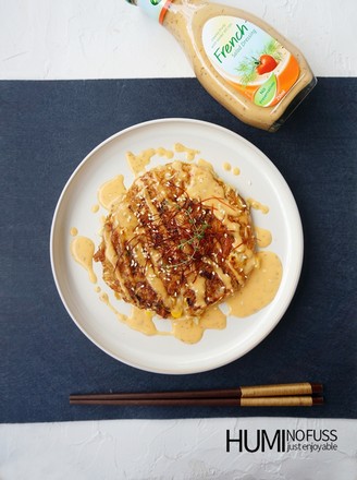 Okonomiyaki-japanese Vegetable Pancakes recipe