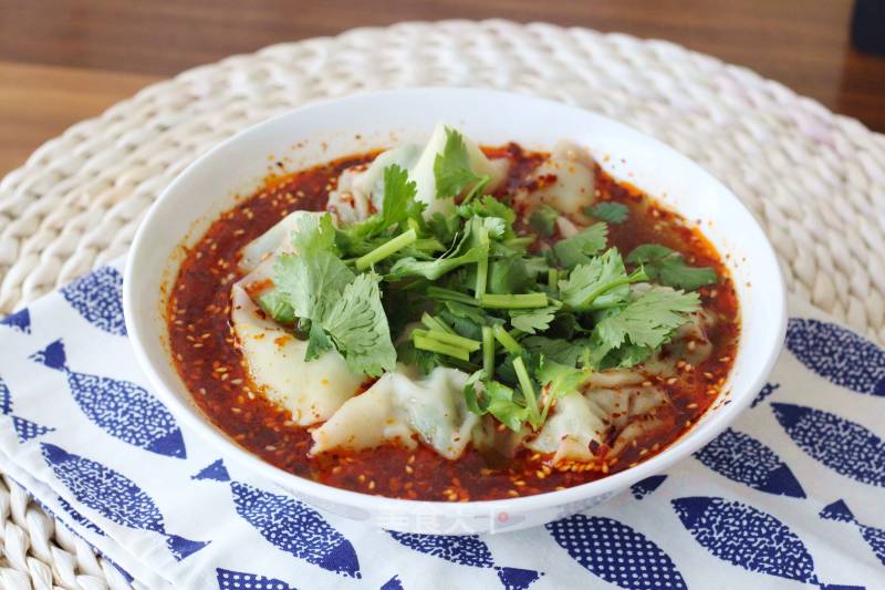 The Most Ecstasy is this Bowl-hot and Sour Shepherd's Purse Wonton recipe