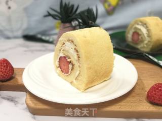 Strawberry Cake Roll recipe
