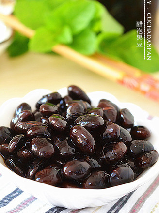 Vinegar Soaked Black Beans recipe