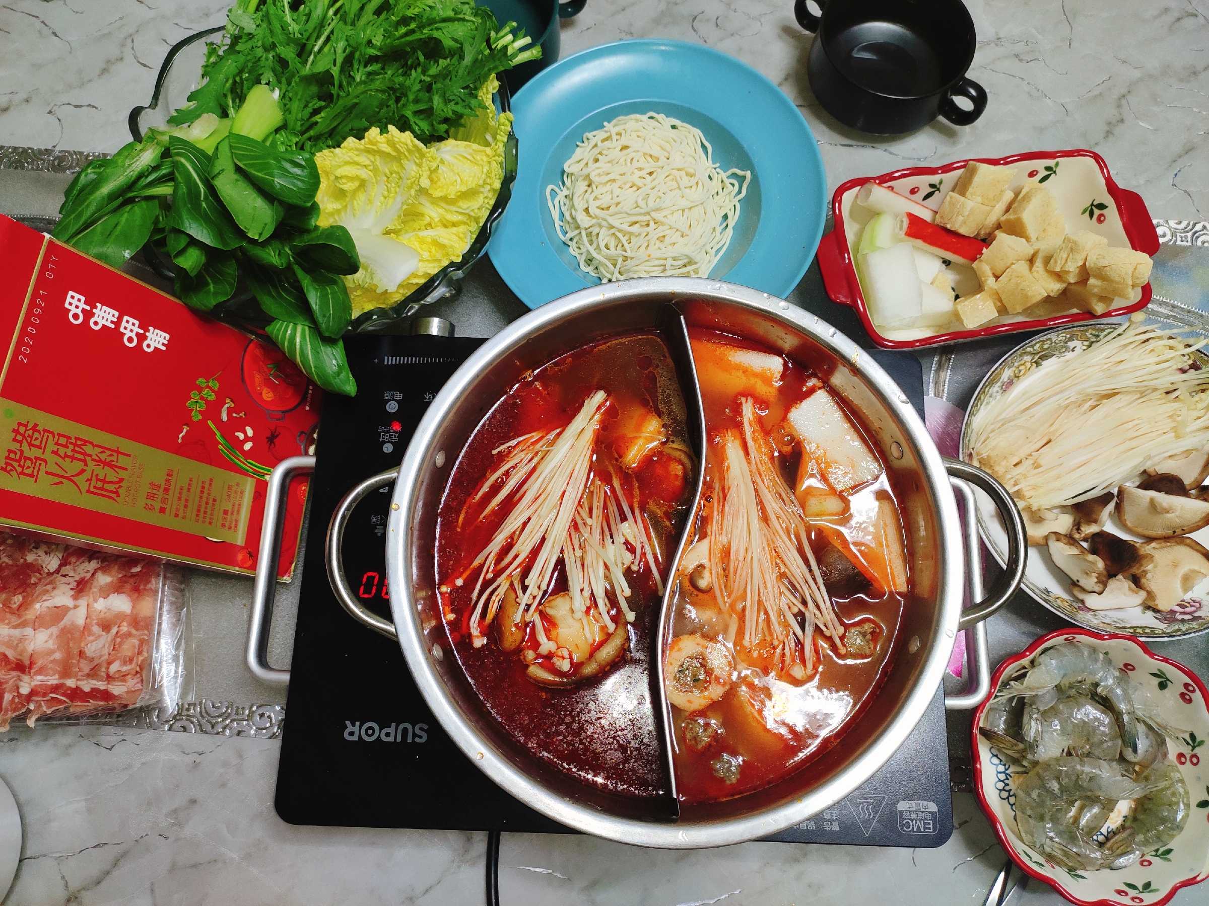 There is No Worry about Eating Hot Pot with It recipe