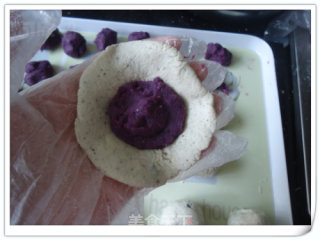 Nutritious and Delicious-okara Purple Potato Cake recipe