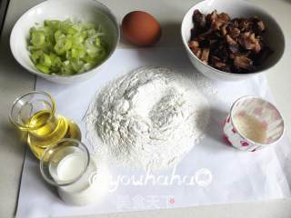 #aca烤明星大赛#bacon Onion Muffins recipe