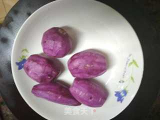 Purple Sweet Potato Leaf Soup recipe