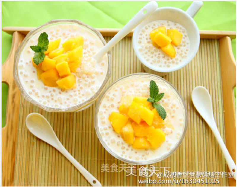 Classic Dessert-mango Sago recipe