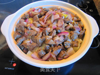 Lamb Claypot Rice recipe