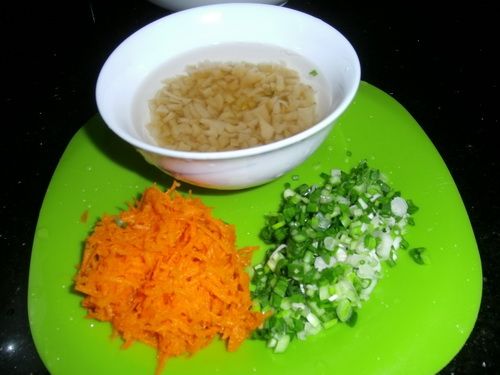 Fried Rice with Dried Vegetables recipe