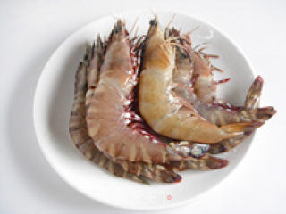 The Taste from The Ocean-boiled Nine-section Prawns recipe