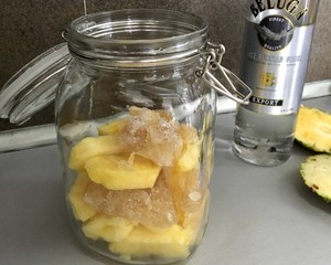 Pineapple Wine/vodka 40° Waiting for Maturation (fastest 1 Month) recipe