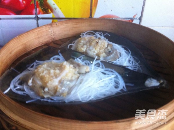 Steamed Scallops with Garlic Vermicelli recipe