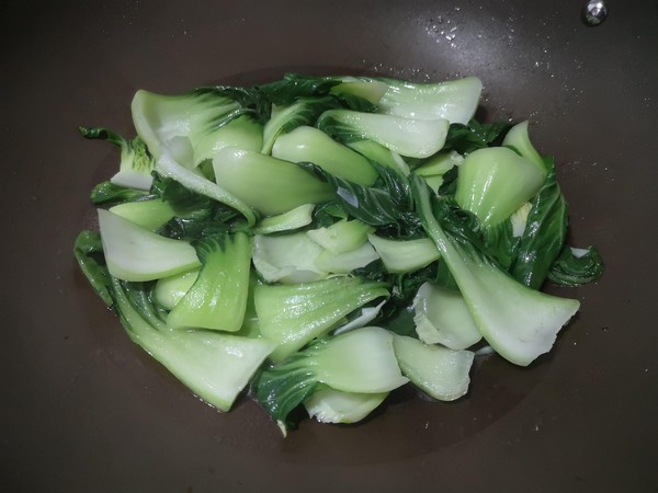 Stir-fried Shanghai Green recipe